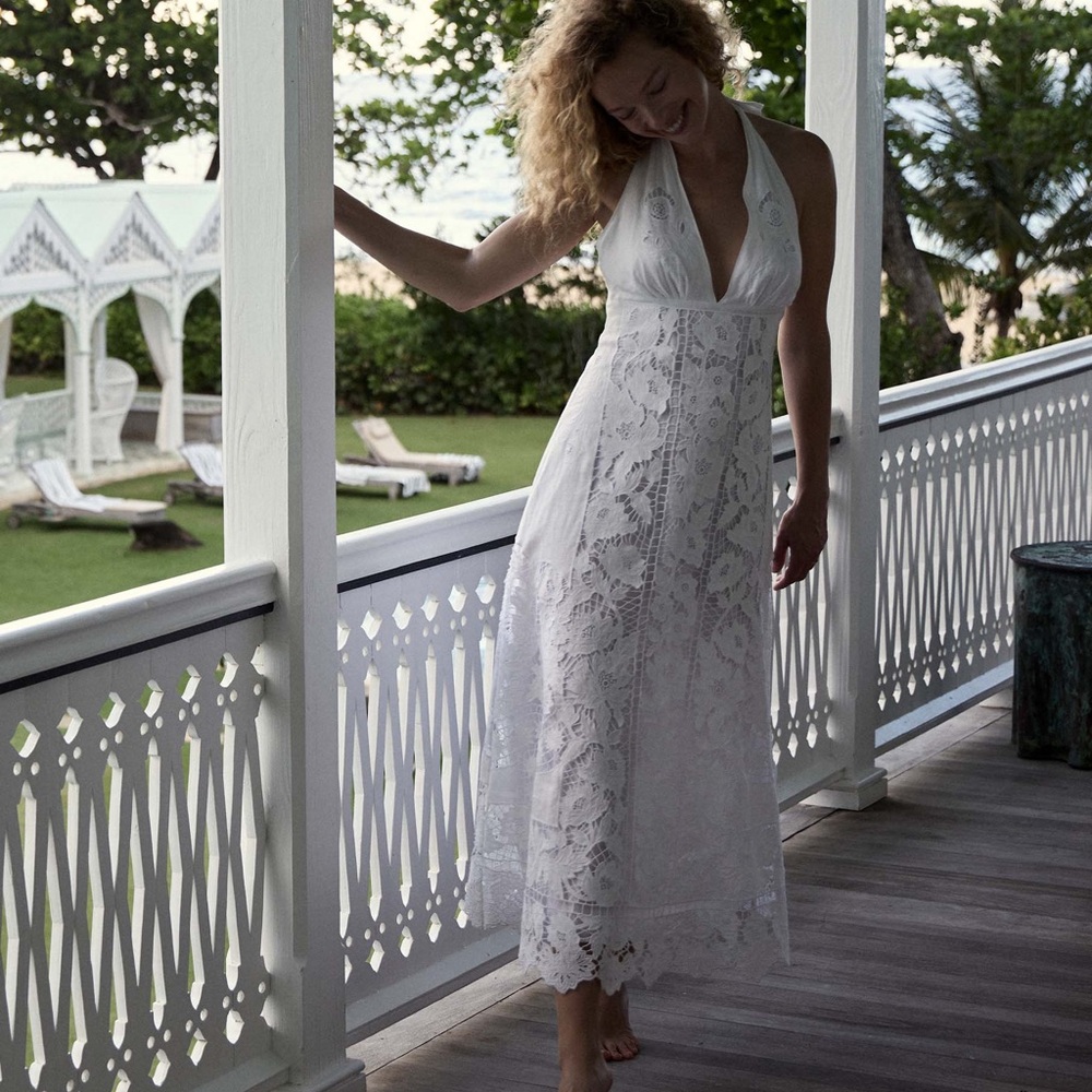 Doen heirloom Mariza Dress in salt XL BNWT